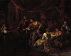 Jacob Confronting Laban by Jan Steen