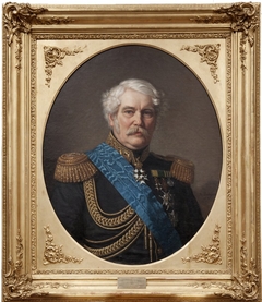 Johan Peter Lefrén (1784-1862), general, educationalist, politician, Married to Maria Antoinetta Hedman by Amalia Lindegren