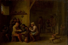 Kaartspelers in een herberg by David Teniers the Younger