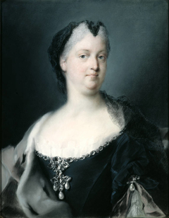 Kaiserin Wilhelmine Amalie, Gemahlin Kaiser Josephs I. (1676-1742) by Rosalba Carriera