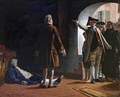 L'arrestation de Calas by Casimir Destrem