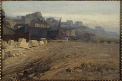 La Butte aux Cailles by Germain Eugène Bonneton