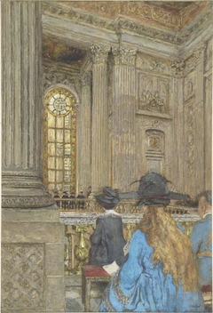 La Chapelle du château de Versailles by Édouard Vuillard