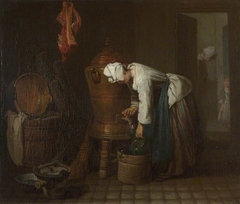 La Fontaine (The Water Cistern) by Jean-Baptiste-Siméon Chardin