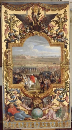 La reddition de Cambrai by Adam Frans van der Meulen