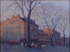 Lafayette Park Scene by Frank Nuderscher