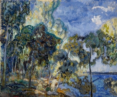 Landscape in Korpilahti by Yrjö Ollila