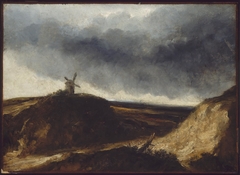 Landscape with a Windmill by Georges Michel