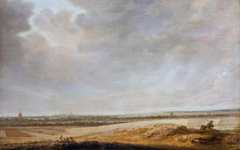 Landscape with Cornfields by Salomon van Ruysdael