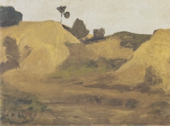 Landschaft am Weyerberg by Paula Modersohn-Becker