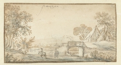 Landschap bij Schagen by Unknown Artist