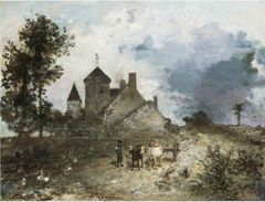 Le Chautay (Nièvre) by Johan Jongkind