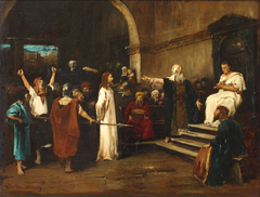 Le Christ devant Pilate by Mihály Munkácsy