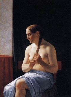 Le Modèle by Christoffer Wilhelm Eckersberg