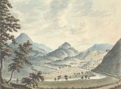 Llangollen, from ye Corwen road by John Ingleby