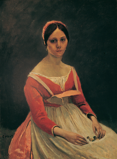 Madame Legois by Jean-Baptiste-Camille Corot