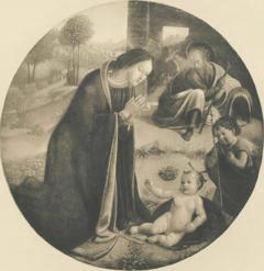 Madonna in Adoration by Matteo Rosselli