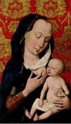 Madonna lactans by Anonymous