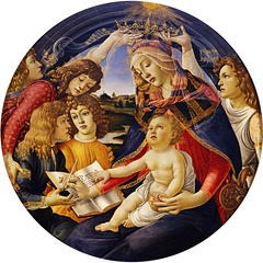 Madonna of the Magnificat by Sandro Botticelli