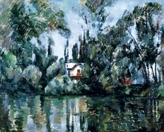 Maison au bord de la Marne (House on the Marne) by Paul Cézanne