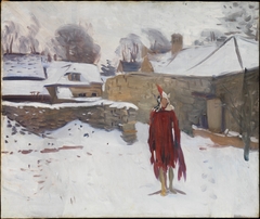 Mannikin in the Snow by John Singer Sargent