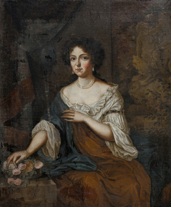 Maria Duyst van Voorhout (1662-1754).Wife of Frederik Adriaen, Baron van Reede by George Blendinger