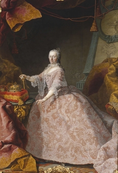 Maria Theresia of Austria at the Age of 35 by Martin van Meytens