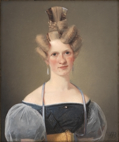 Marie Raffenberg, the Artist's Betrothed by Wilhelm Bendz