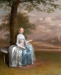 Mary Cawthorne, Mrs Morley Unwin (1724-1796) by Arthur Devis