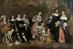 Michiel de Ruyter and his family by Juriaen Jacobsze