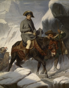 Napoleon crossing the Alps, May 1800 by Paul Delaroche