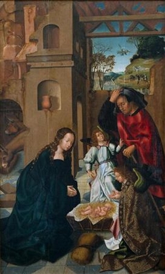 Nativity from the Polyptych of Capela-mor da Sé de Viseu by Grão Vasco