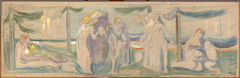 Nude Figures on the Beach by Edvard Munch