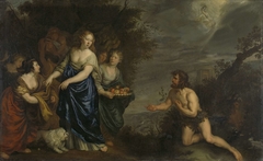 Odysseus and Nausicaa by Joachim von Sandrart