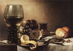 Oyster Breakfast by Pieter Claesz