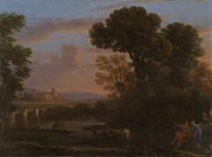 Pastoral Landscape by Claude Lorrain