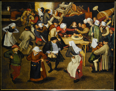 Peasant Wedding by Pieter Breughel the Younger