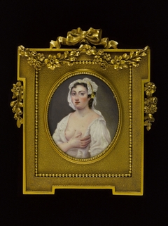 Portrait d'une jeune femme (J 828) by Anonymous