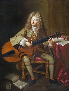 Portrait du compositeur Marin Marais by Unknown Artist