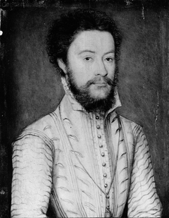 Portrait of a Bearded Man in White by Corneille de Lyon