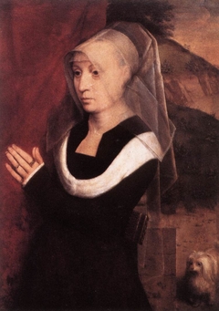 Portrait of a Female Donor by Hans Memling