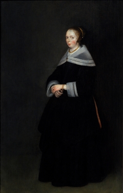 Portrait of a Lady by Gerard ter Borch