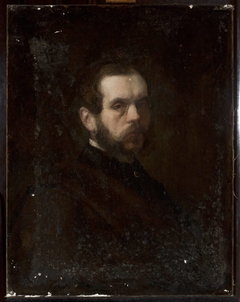 Portrait of a man by Józef Simmler