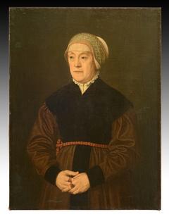 Portrait of an Elderly Woman by Nicolas Neufchatel