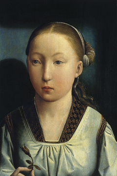 Portrait of an Infanta. Catherine of Aragon (?) by Juan de Flandes