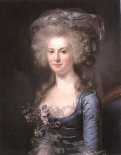 Portrait of Anne-Félicité Grésille (1763-1826) by Marie-Gabrielle Capet