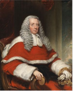 Portrait of Chief Justice Charles Kendal Bushe (1767-1843), in his Robes by Martin Cregan