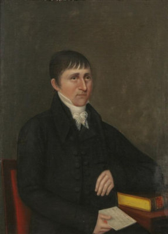 Portrait of Elisha Stansbury by Joshua Johnson