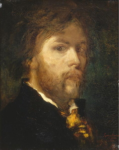 Portrait of Gustave Moreau by Himself by Gustave Moreau