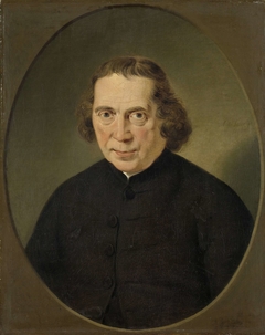 Portrait of Jan Nieuwenhuyzen by Adriaan de Lelie